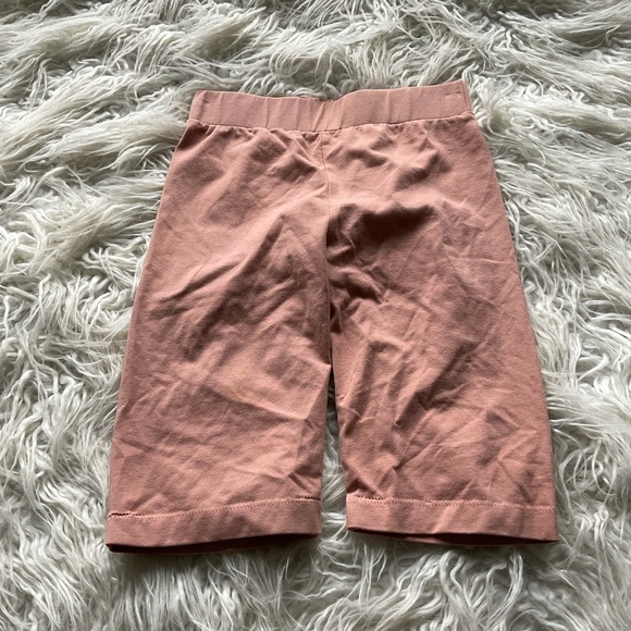 Free People Pants - NWOT FREE PEOPLE‎ INTIMATELY PEACH PINK HIGH RISE BIKE SHORTS